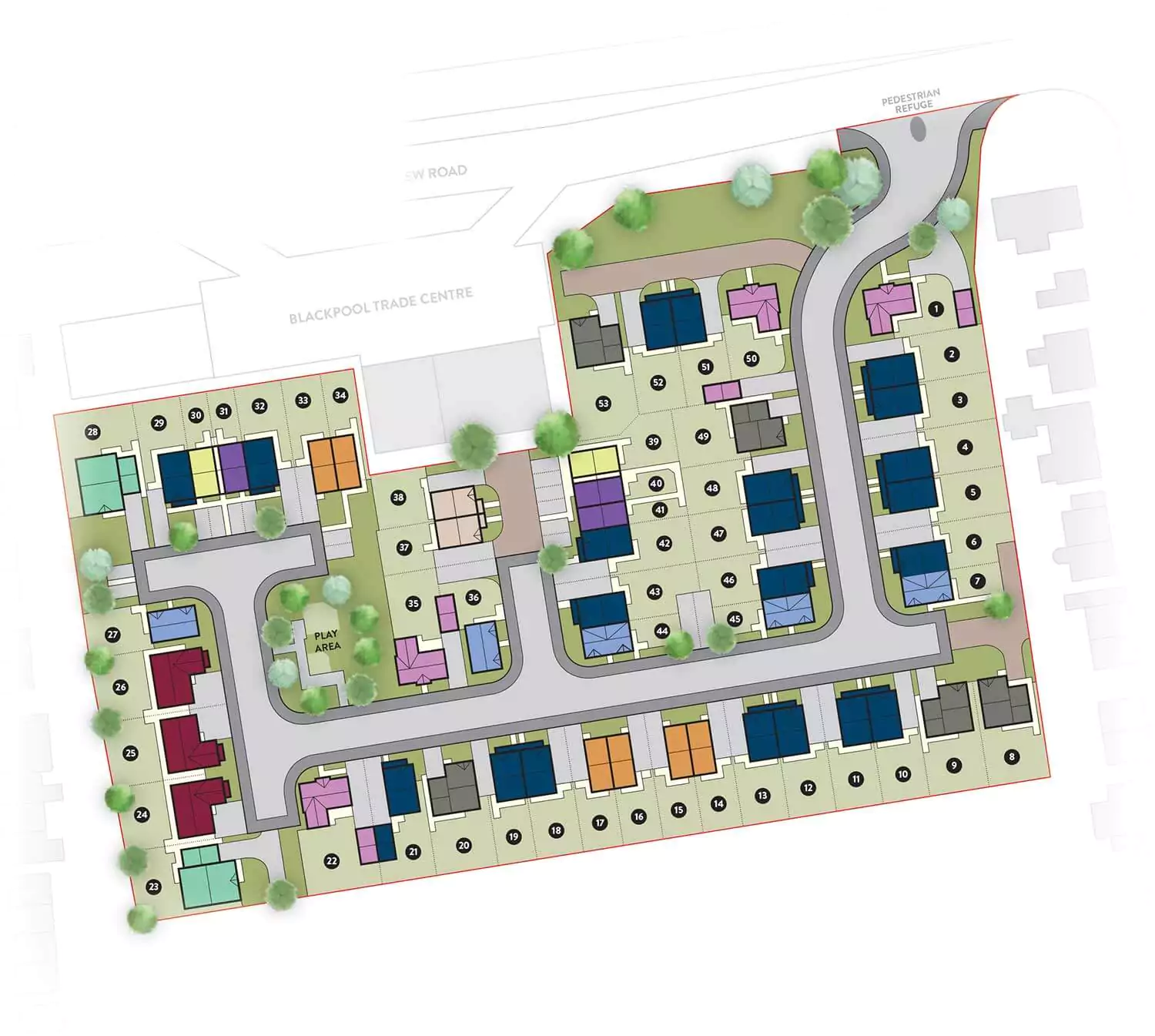 The Sandpipers Siteplan