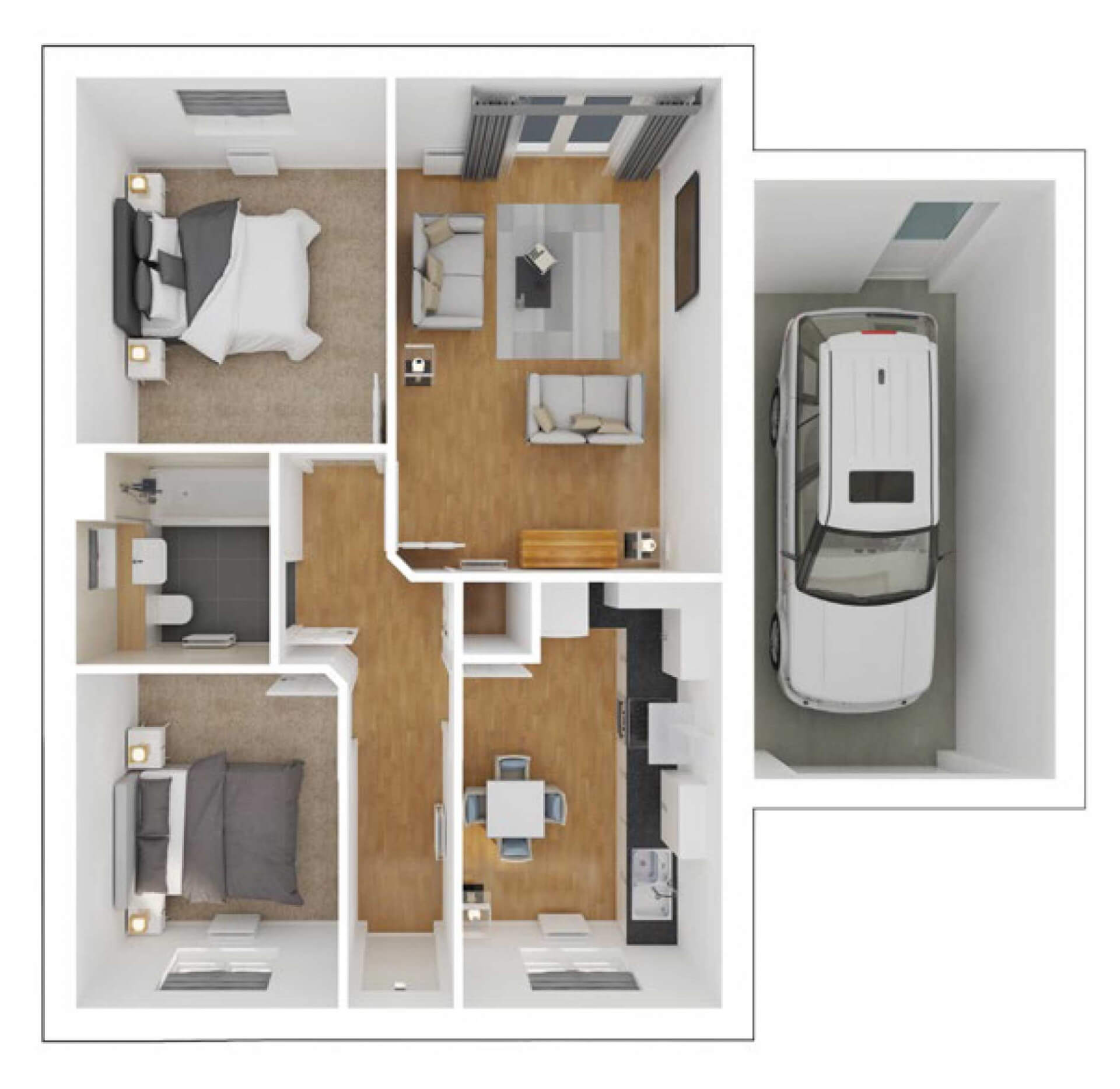 New 2 bed home Blackpool Lancet Homes