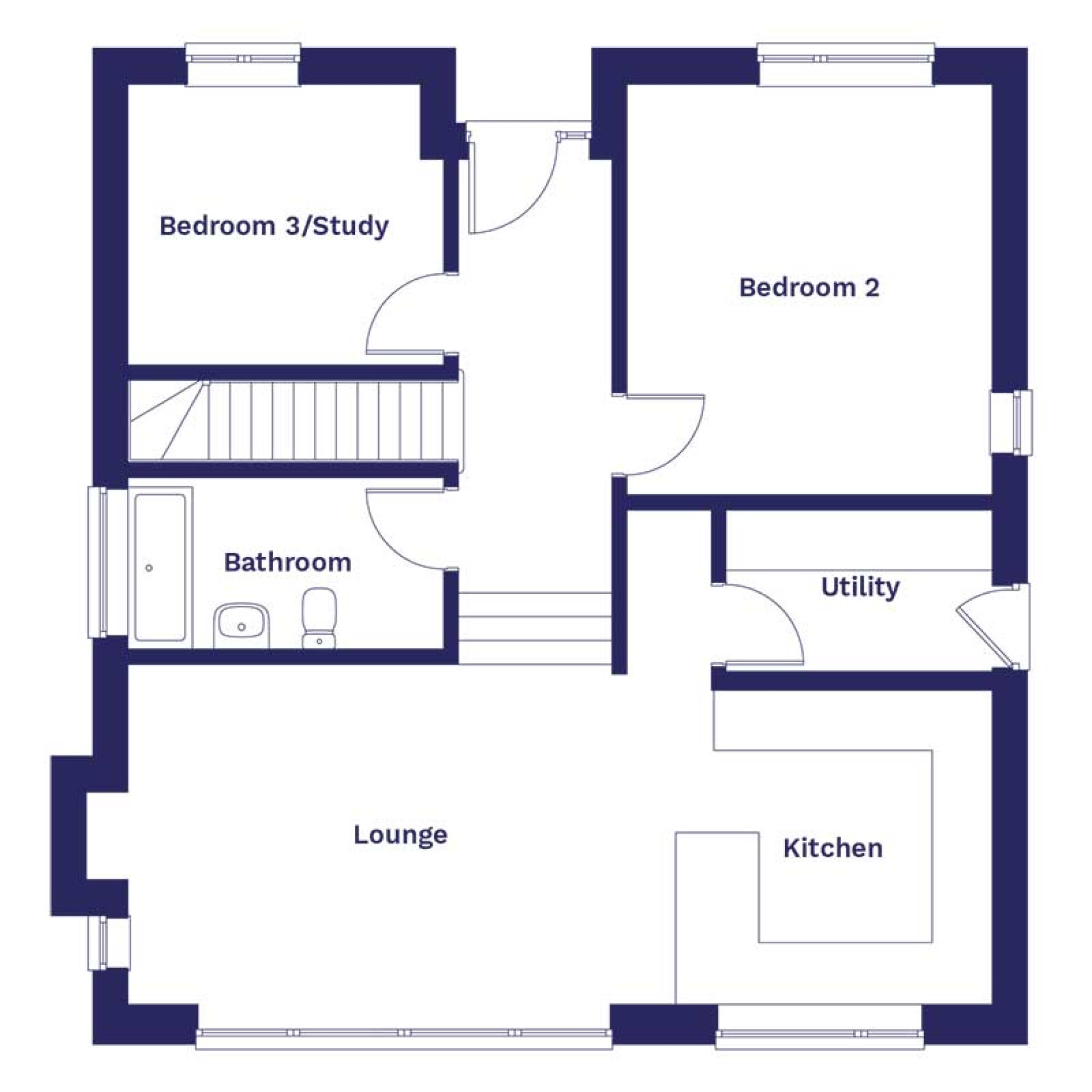Plot 42 Ground Floor image