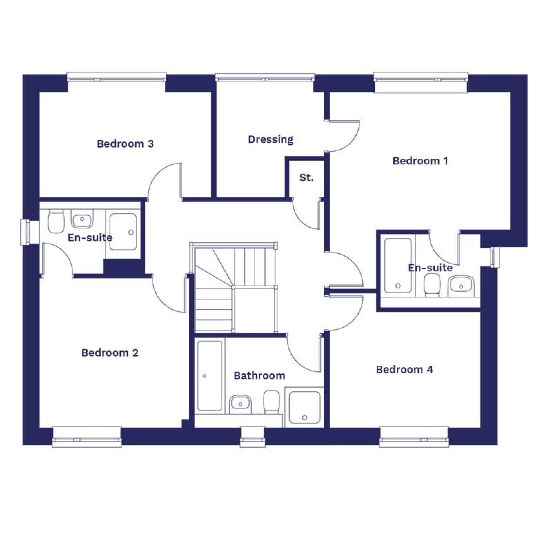 Plot 1 First Floor image