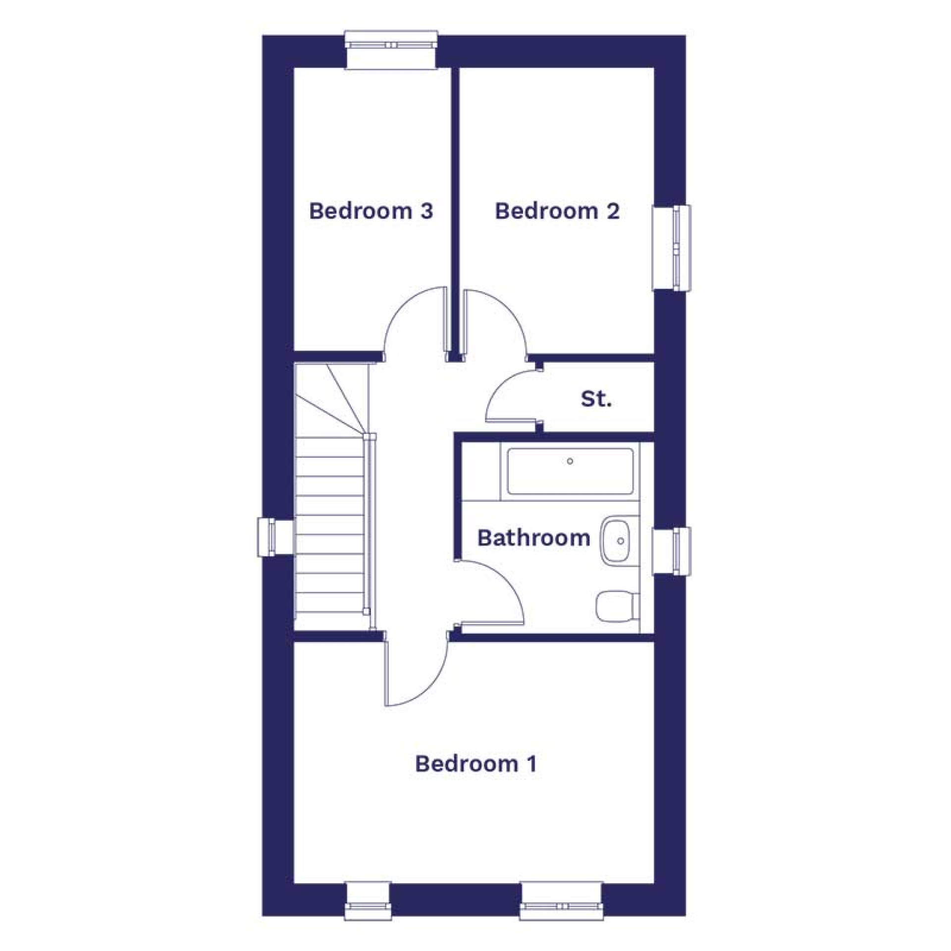 Plot 35 First Floor image
