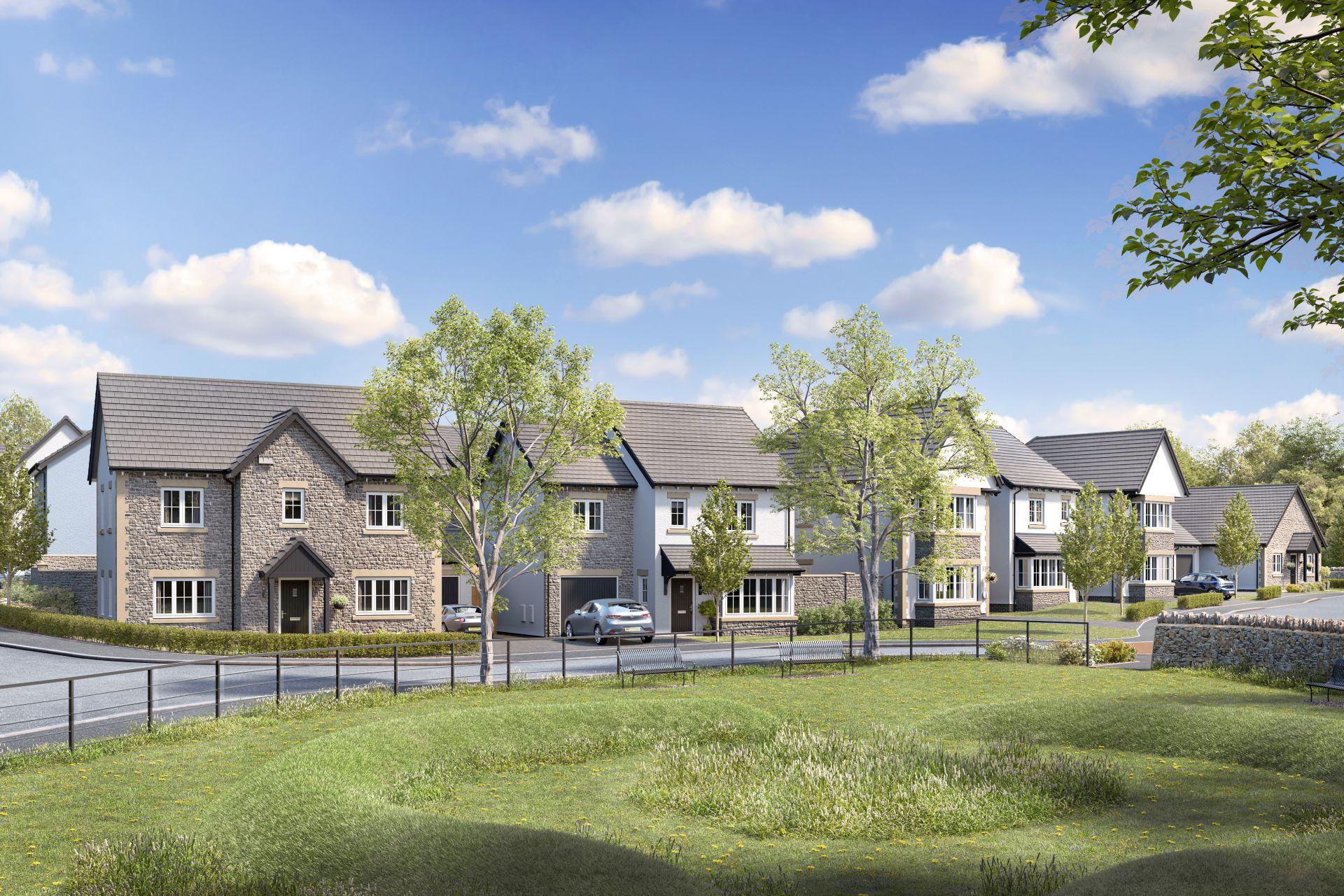 Kents Bank Street Scene plots 1 to 6