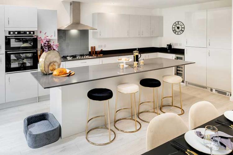 Lancet Homes Shows home kitchen image