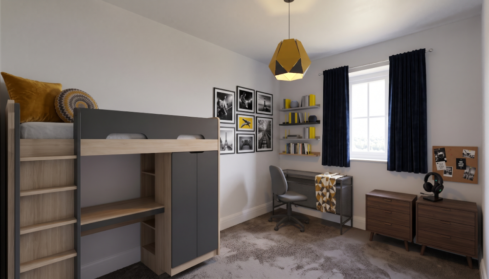 Newbury KB bedroom 4 furnished