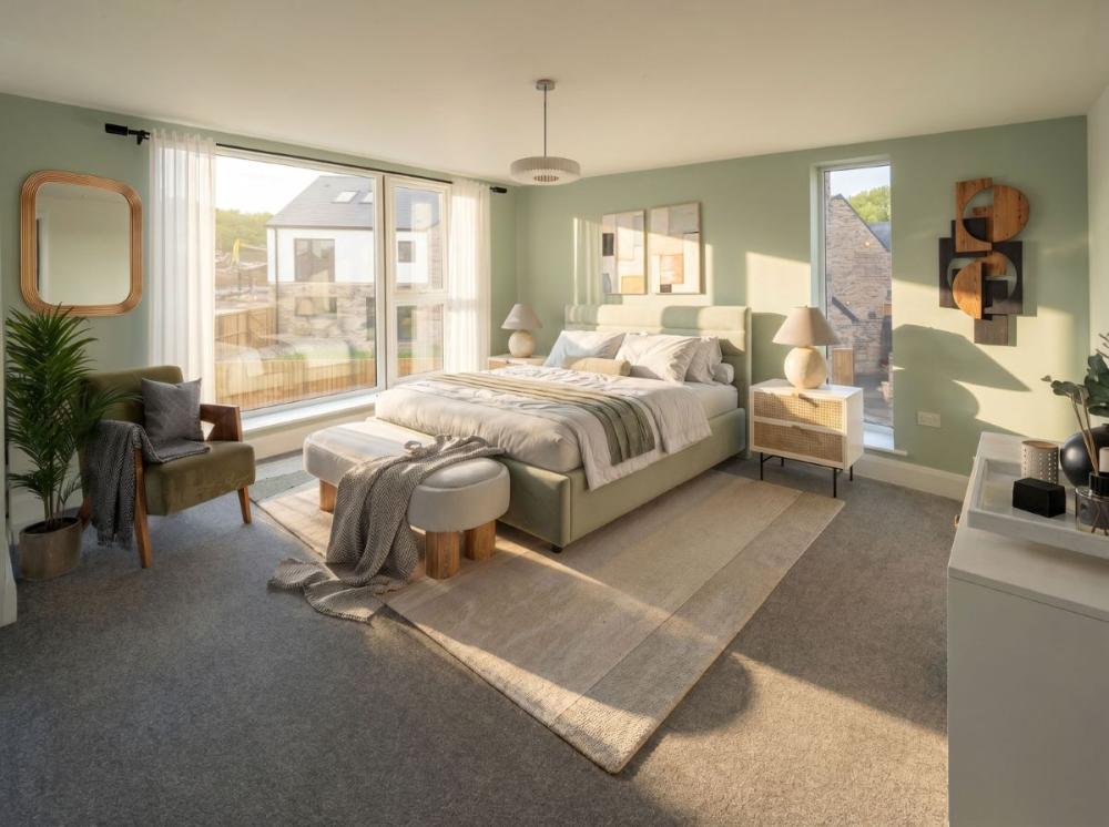 Newton bedroom 3 staged
