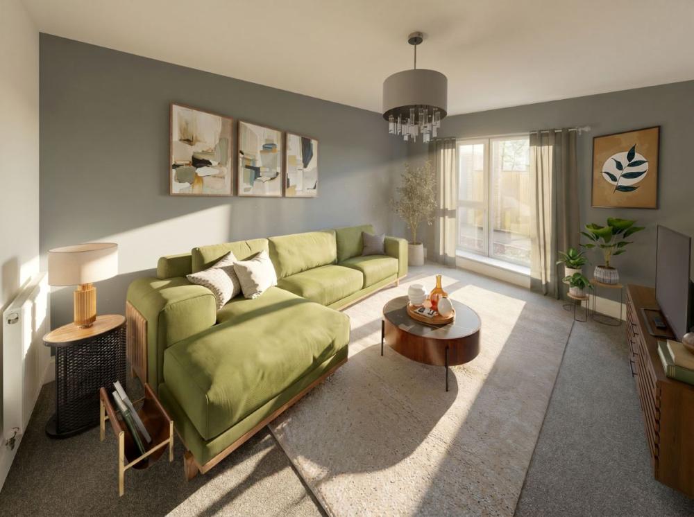Newton lounge staged