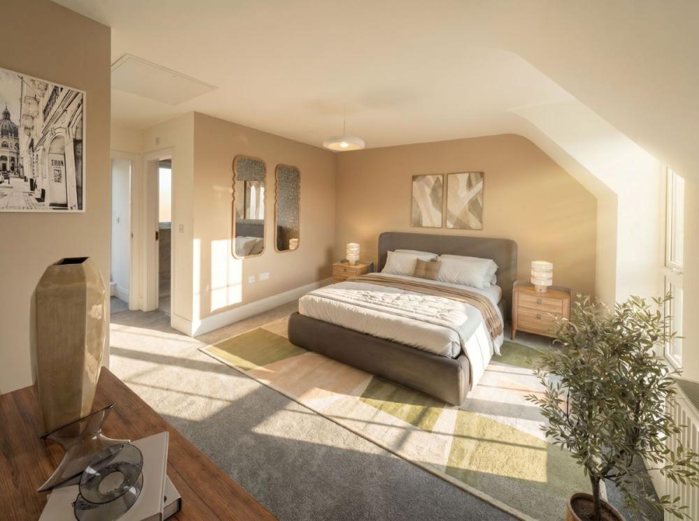 Salisbury Bedroom 1 staged