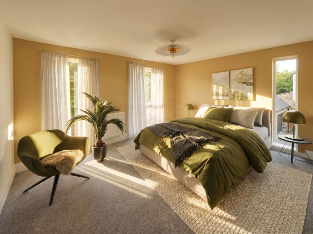 Salisbury Bedroom 2 staged